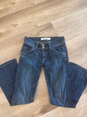 Hudson Jeans Women’s Dark Blue Bootcut Stretch Denim